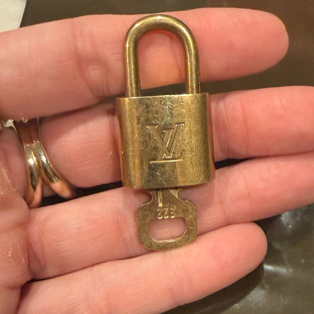 Louis Vuitton Gold Padlock and Key #322 - Picture 5 of 16